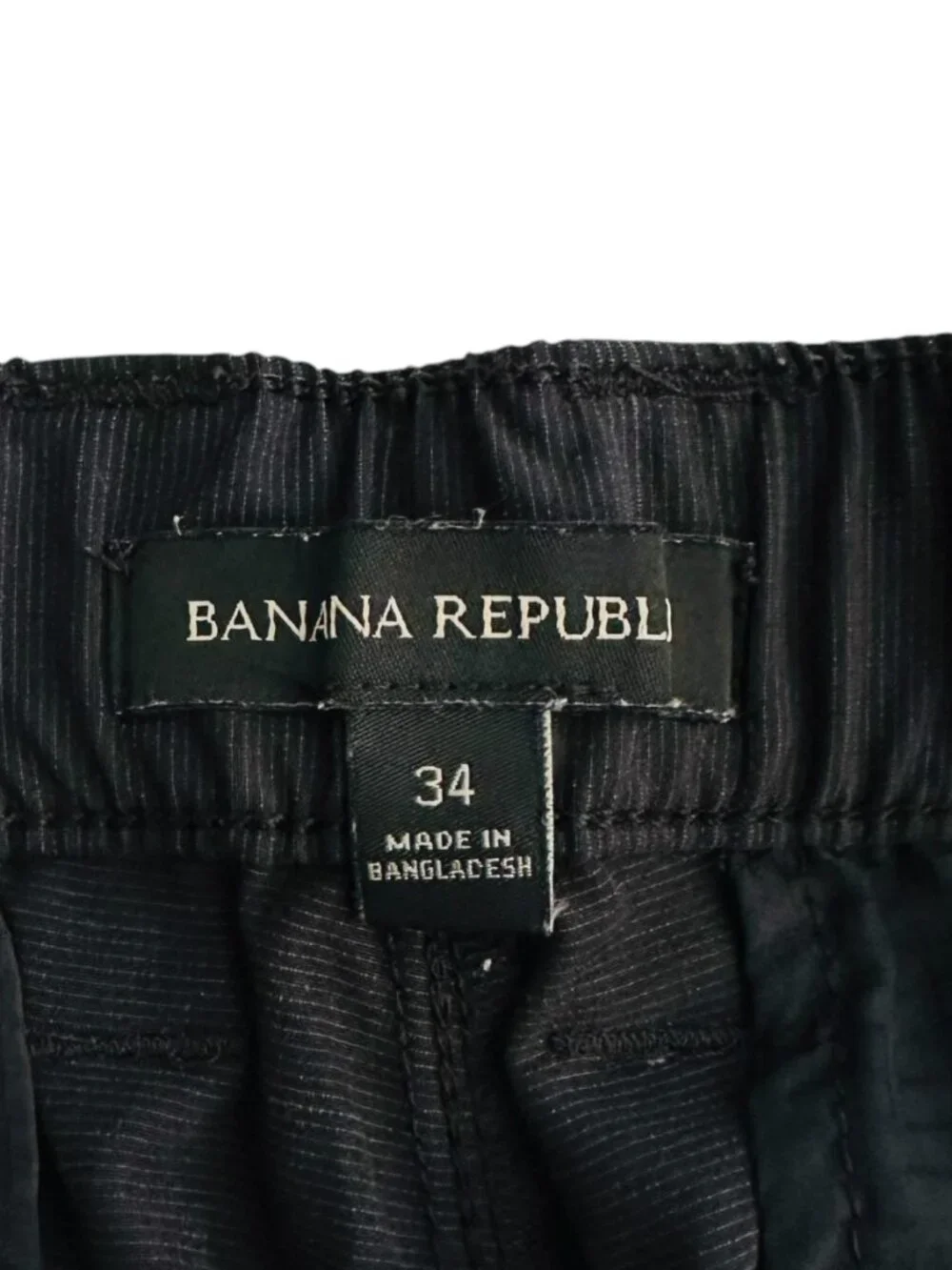 Banana Republic Men's Size 34 Performance Black Shorts 9.5 in Inseam